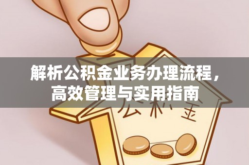 五原解析公积金业务办理流程，高效管理与实用指南