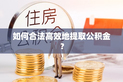五原如何合法高效地提取公积金？